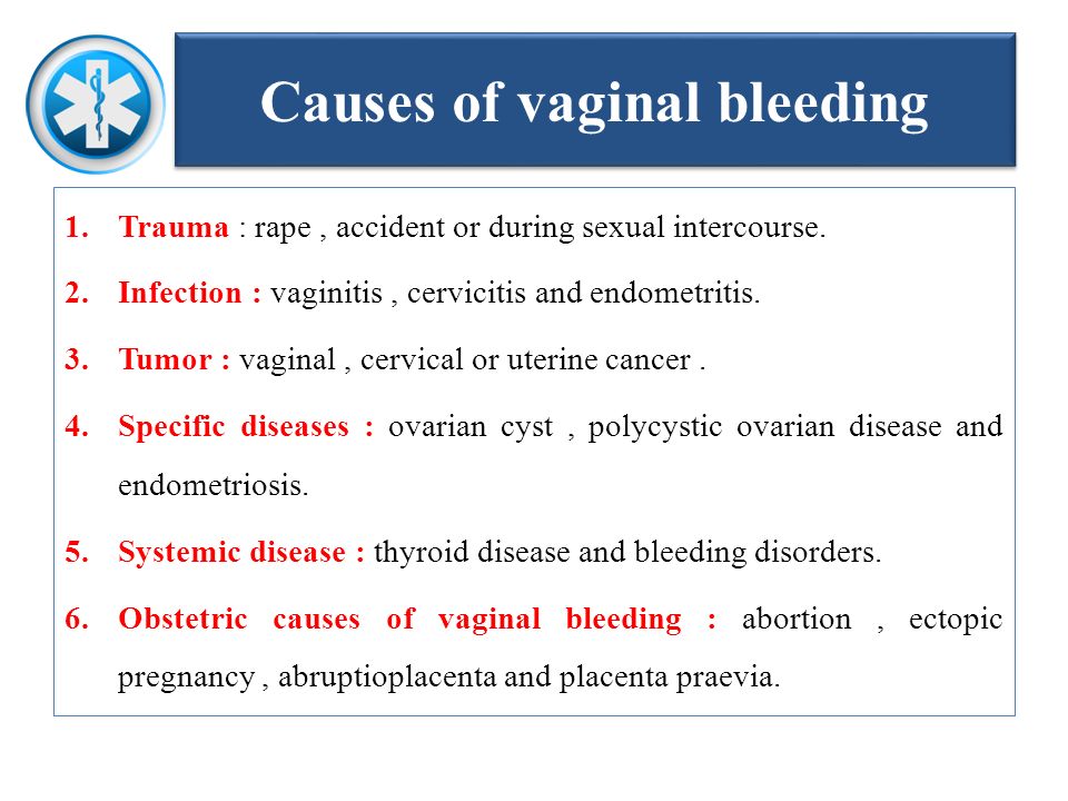 bleeding cause vaginal